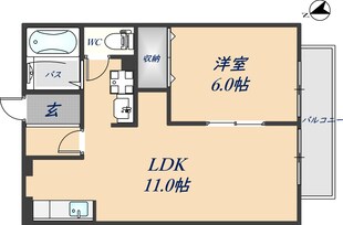 ブエナアビテート　Ⅰの物件間取画像